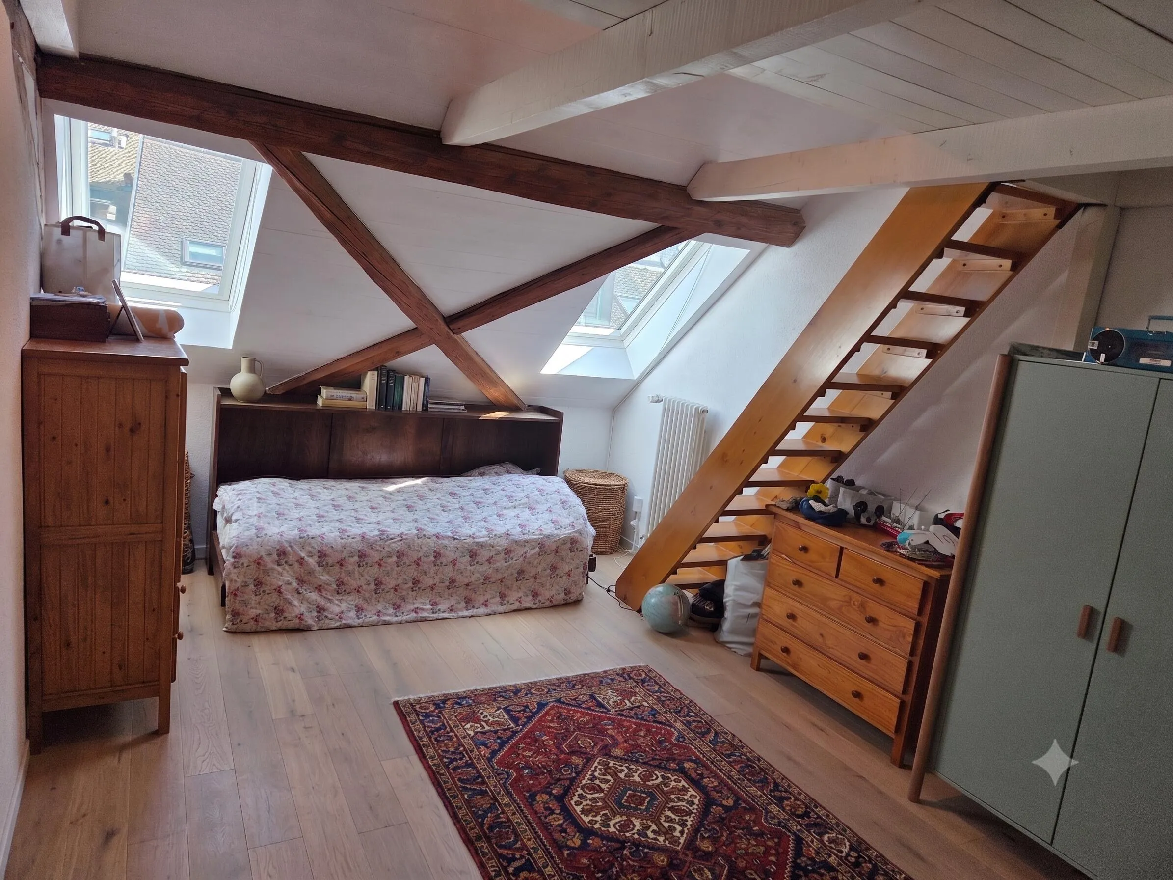 Chambre des enfants sous les combles